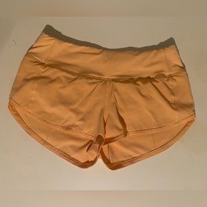 Lululemon Low-Rise Speed Up Shorts